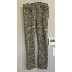 Rag & Bone Jeans Skinny Digital‎ Camo Camouflage USA Made Sz 29 EUC